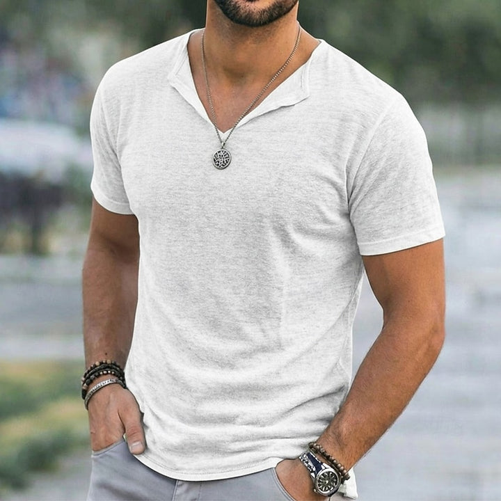Landon | Relaxed V-Neck T-Shirt