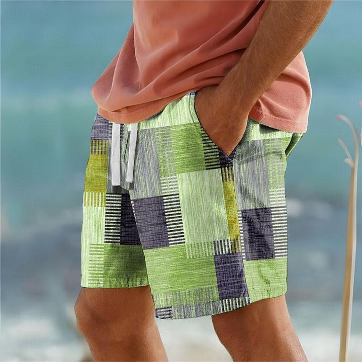 Beckett | Patchwork Board Shorts