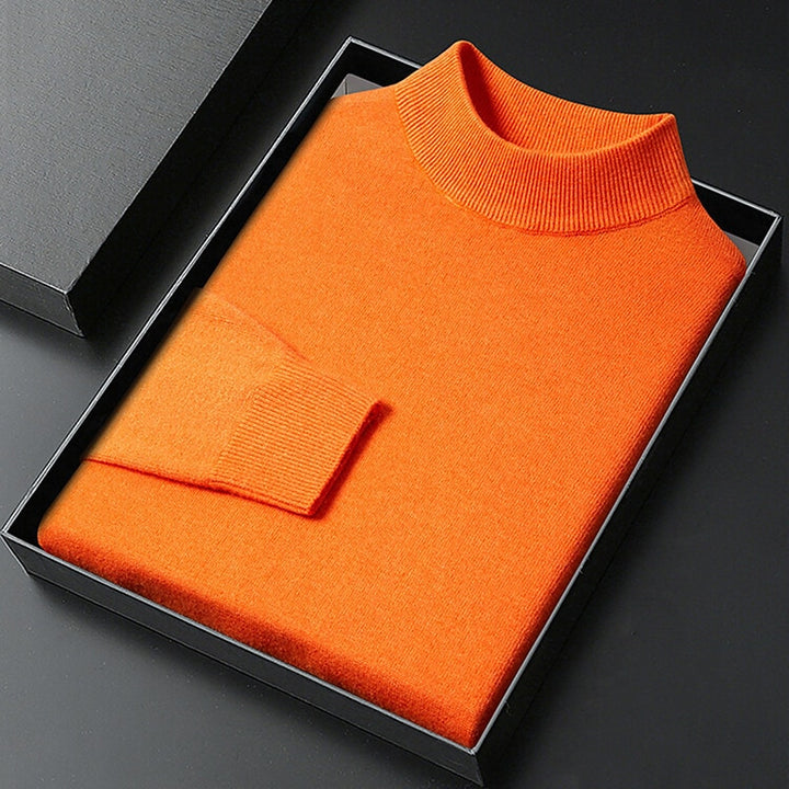 Maxwell | Refined Mock-Neck Sweater