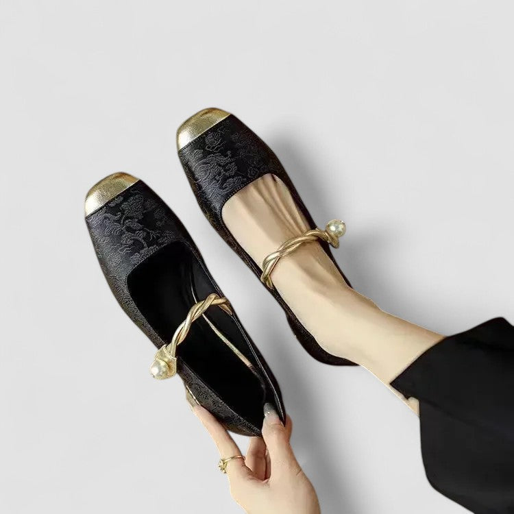 Eleanor | Classic Mary Jane Block Heel Shoes