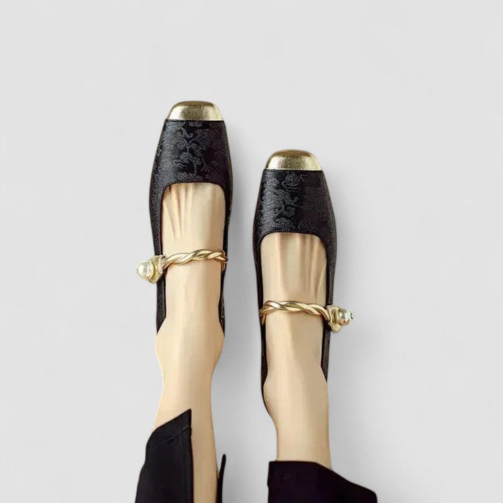 Eleanor | Classic Mary Jane Block Heel Shoes