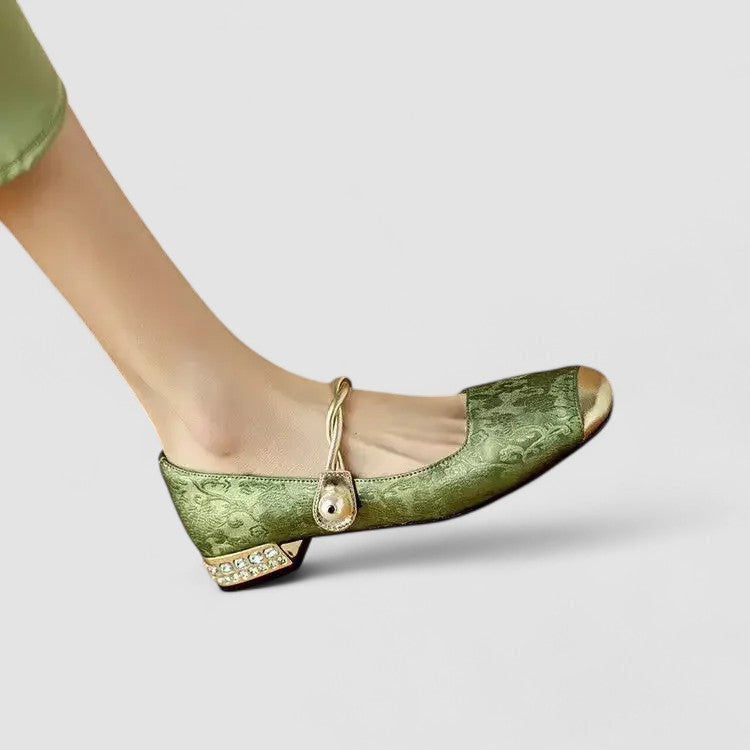 Eleanor | Classic Mary Jane Block Heel Shoes