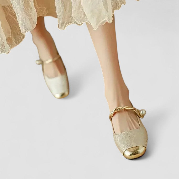 Eleanor | Classic Mary Jane Block Heel Shoes