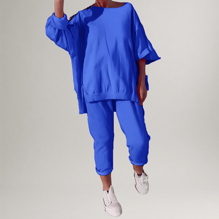 Winona | Classic Oversized Blouse and Trouser Set
