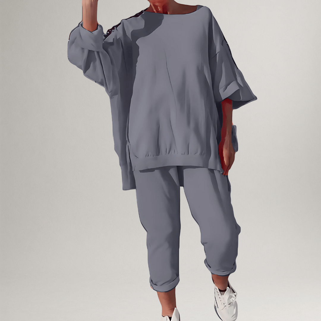 Winona | Classic Oversized Blouse and Trouser Set