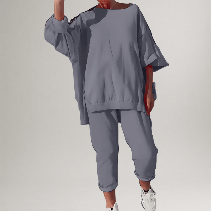Winona | Classic Oversized Blouse and Trouser Set