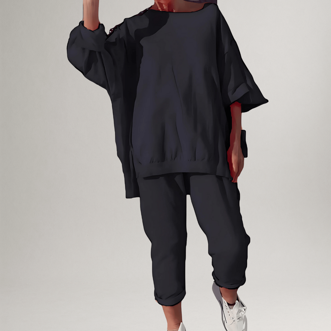Winona | Classic Oversized Blouse and Trouser Set