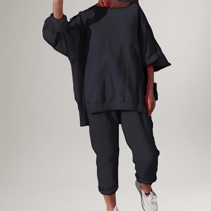Winona | Classic Oversized Blouse and Trouser Set