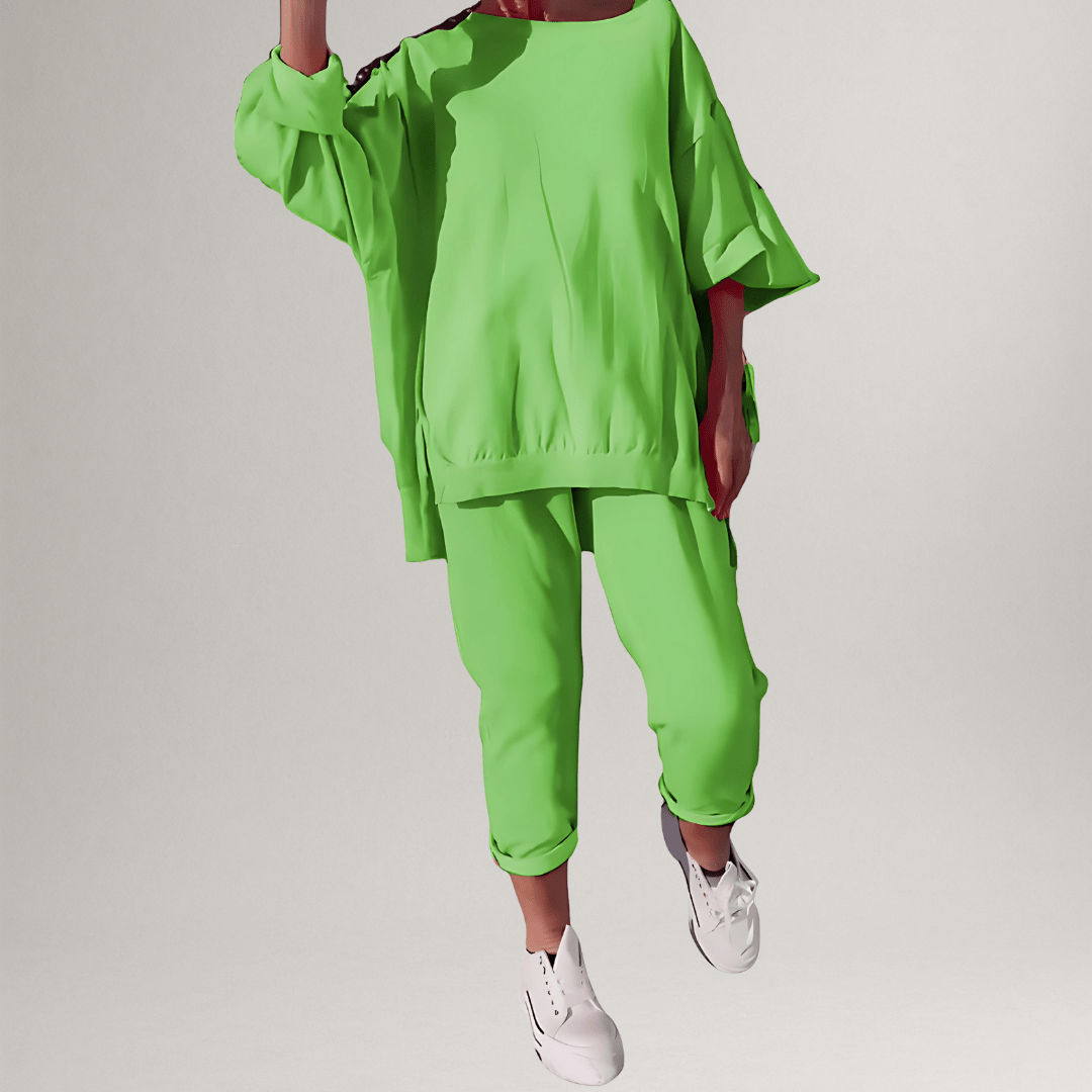 Winona | Classic Oversized Blouse and Trouser Set