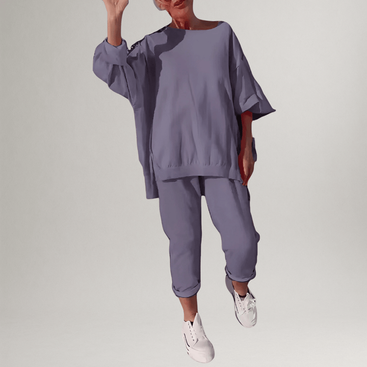 Winona | Classic Oversized Blouse and Trouser Set