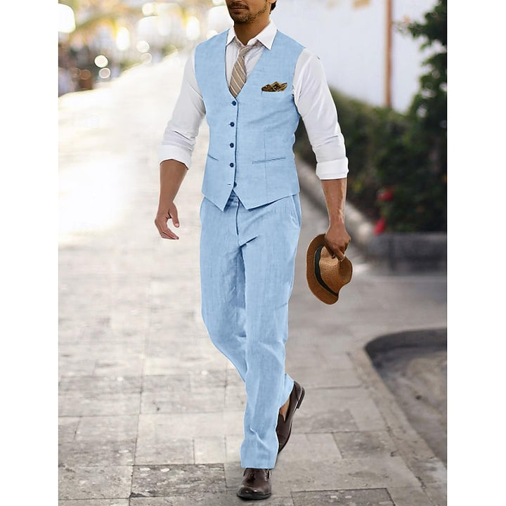 Elias | Tailored Summer Two-Piece Set