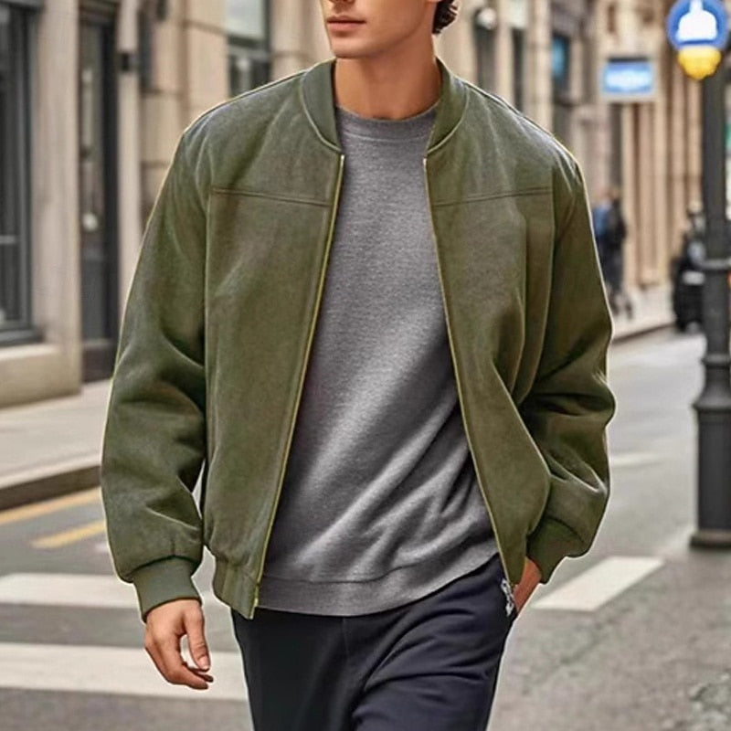 Dexter | Stand-Collar Zip Jacket