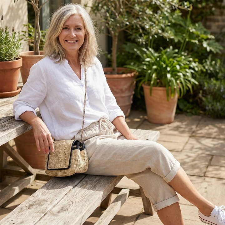 Margot | Relaxed Linen Trousers