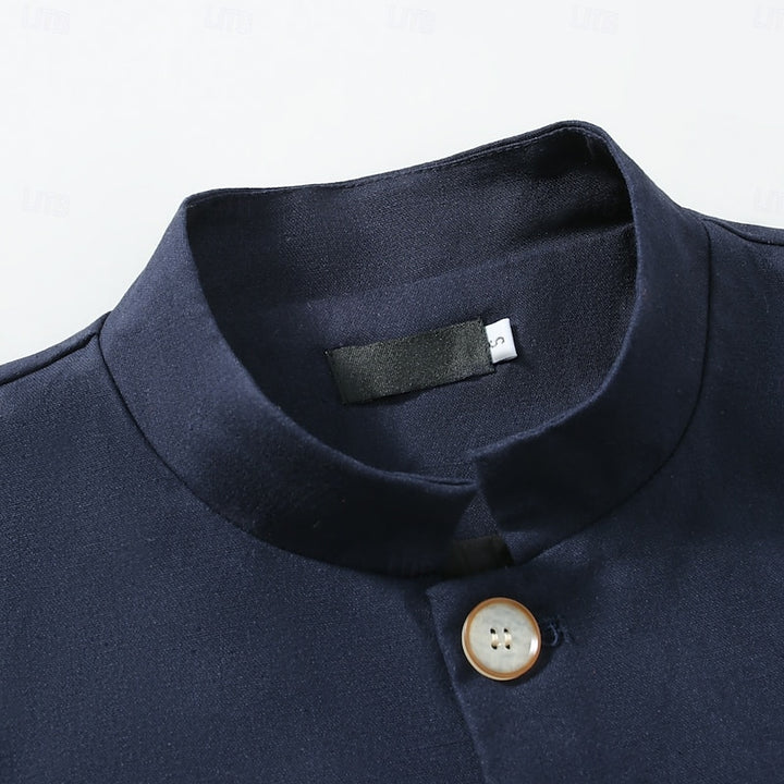 Emory | Mandarin-Collar Jacket