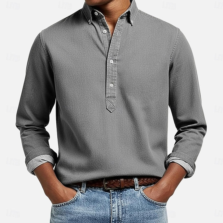 Bennett | Classic Popover Button-Down Shirt