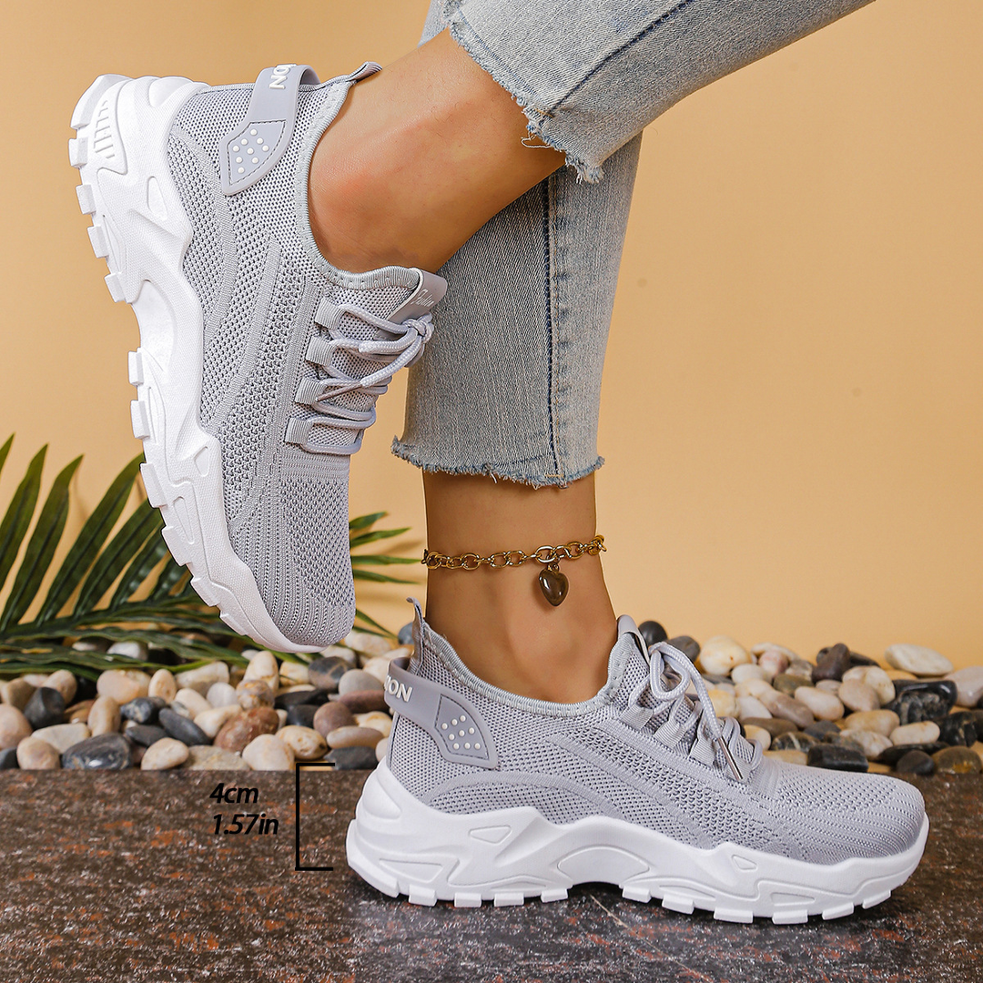 Tania | Chunky Lace-Up Sneakers