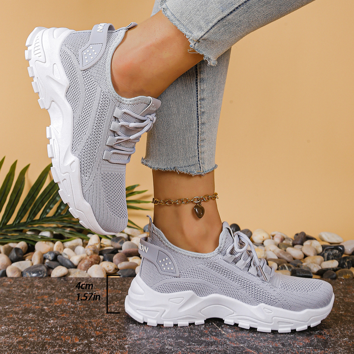 Tania | Chunky Lace-Up Sneakers