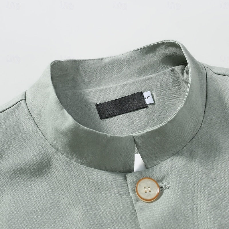 Emory | Mandarin-Collar Jacket