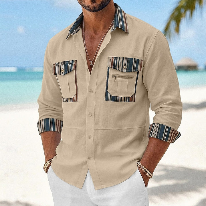 Rhys | Utility Patch-Pocket Shirt