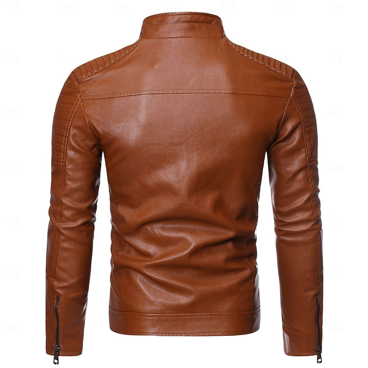 Julius | Classic Stand-Collar Biker Jacket