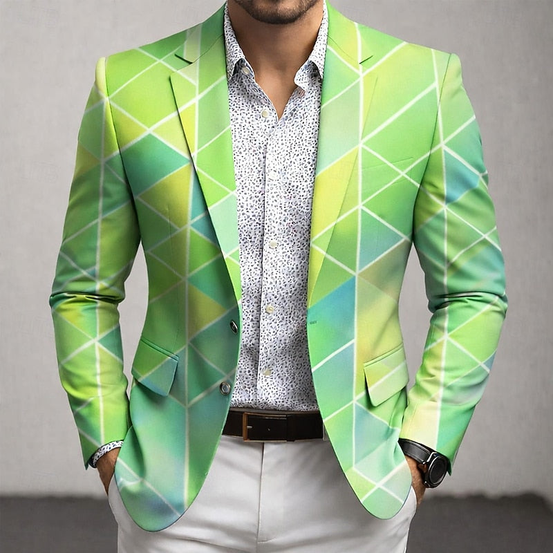 Perry | Geometric Tailored Blazer