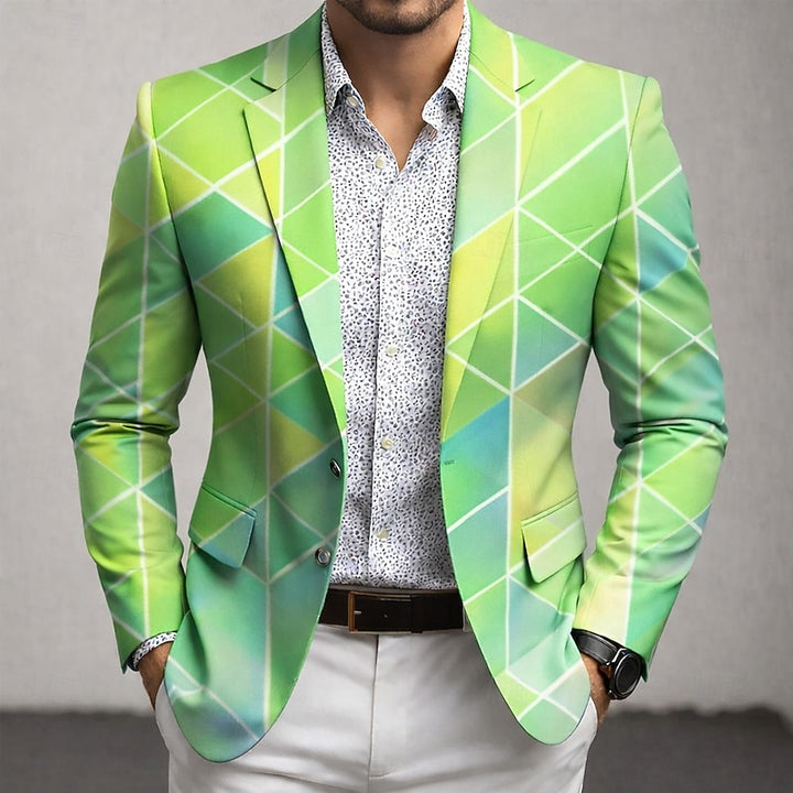 Perry | Geometric Tailored Blazer