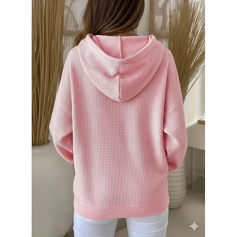 Nadine | Relaxed Textured Hoodie