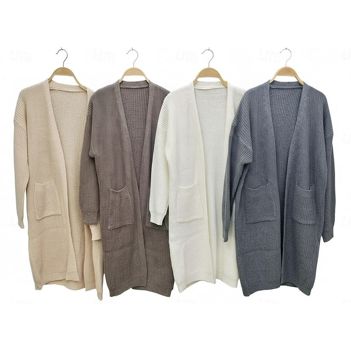 Marion | Longline Open-Front Cardigan