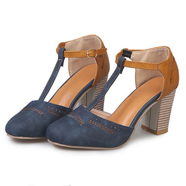 Renata | Elegant Block-Heel Mary Jane Heels