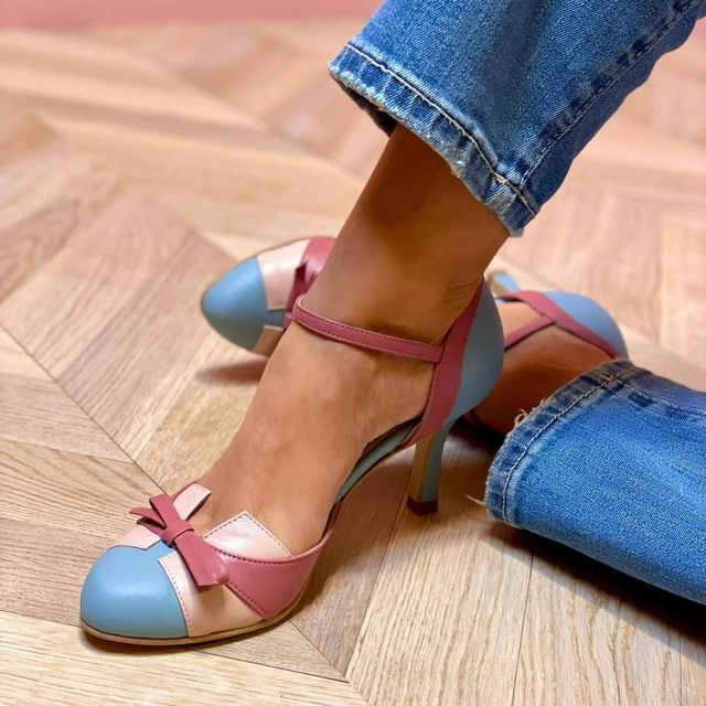 Coralie | Elegant Strap Heels