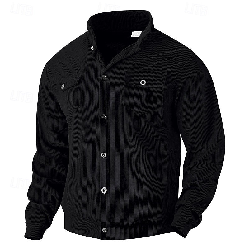 Beckett | Ribbed Utility Jacket