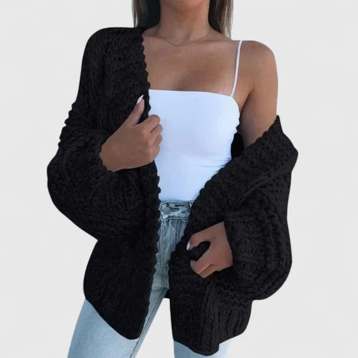 Rosalind | Chunky Open-Front Cardigan