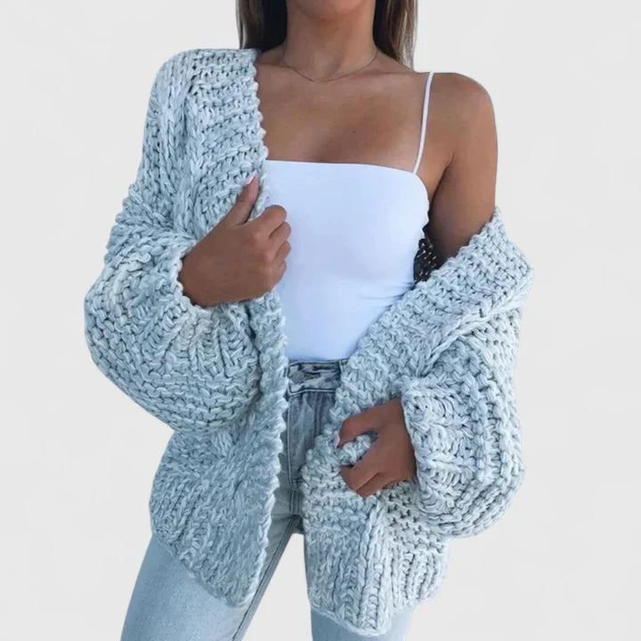 Rosalind | Chunky Open-Front Cardigan