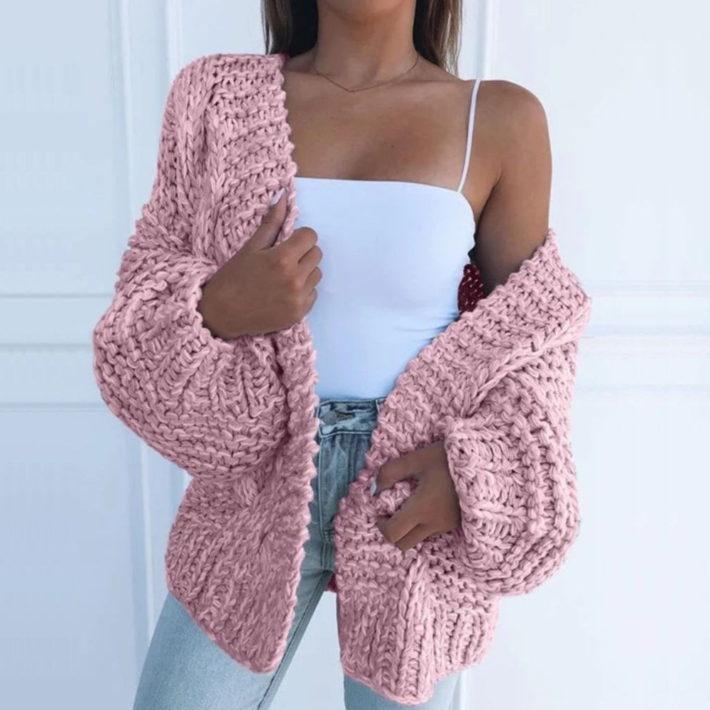 Rosalind | Chunky Open-Front Cardigan
