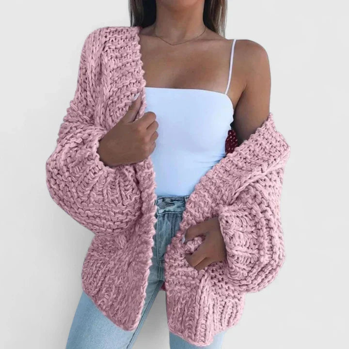Rosalind | Chunky Open-Front Cardigan