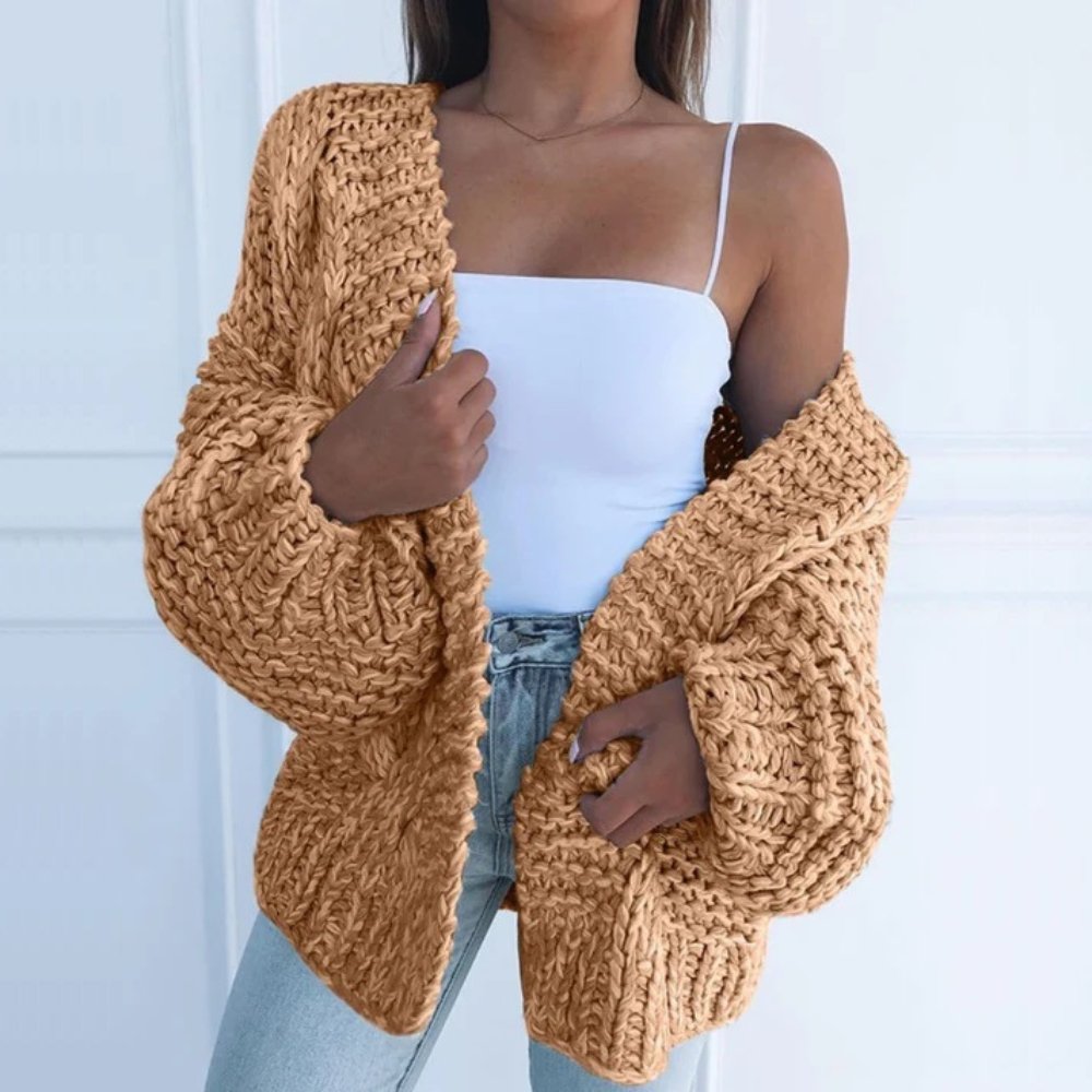 Rosalind | Chunky Open-Front Cardigan