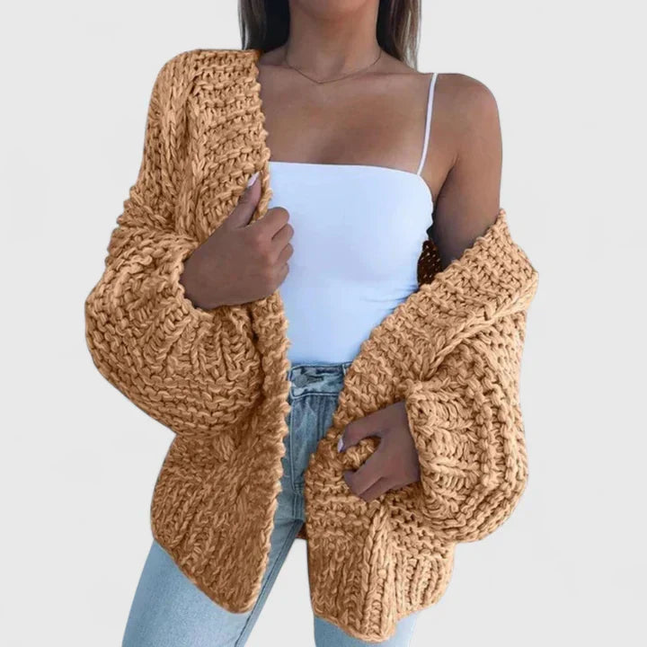 Rosalind | Chunky Open-Front Cardigan