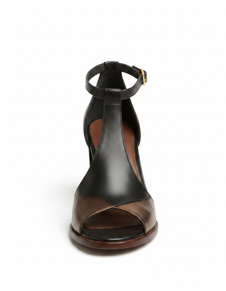 Kenzira | Block Heel Ankle Strap Sandals