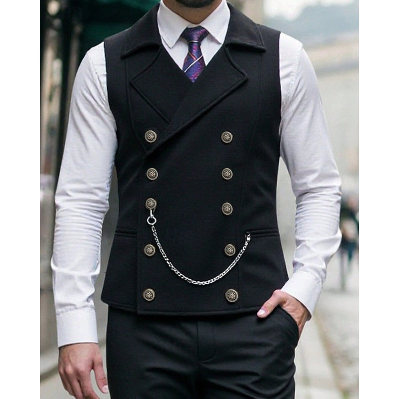 Ellis | Double-Breasted Tailored Waistcoat