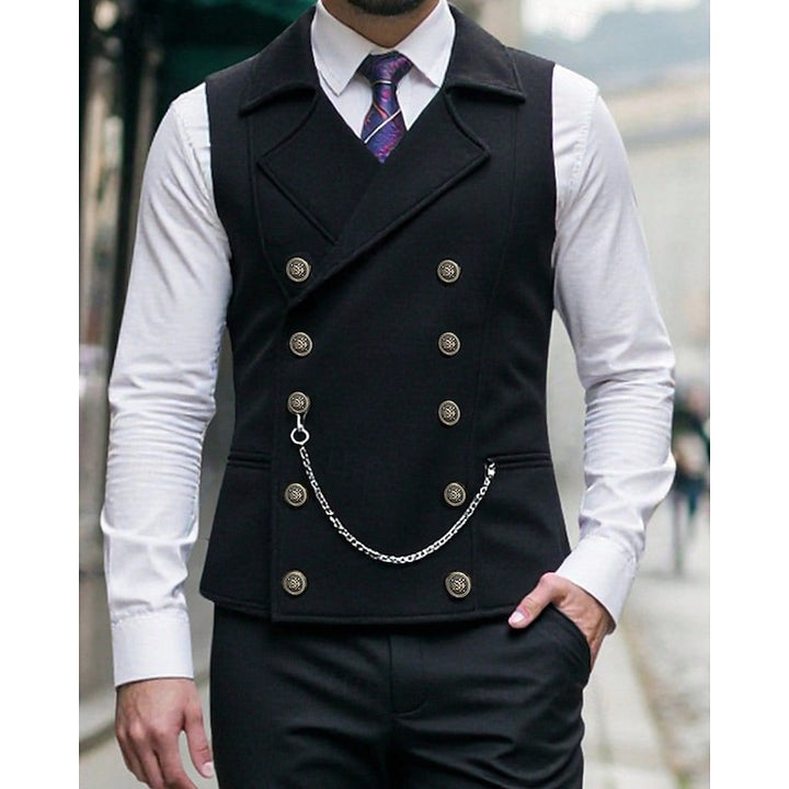 Ellis | Double-Breasted Tailored Waistcoat