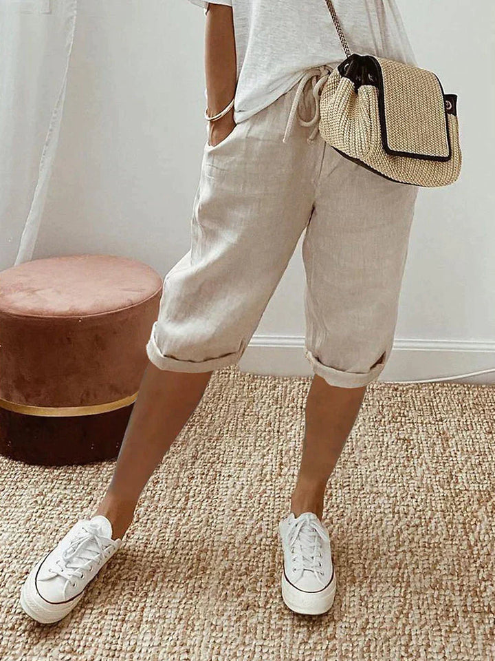 Margot | Relaxed Linen Trousers
