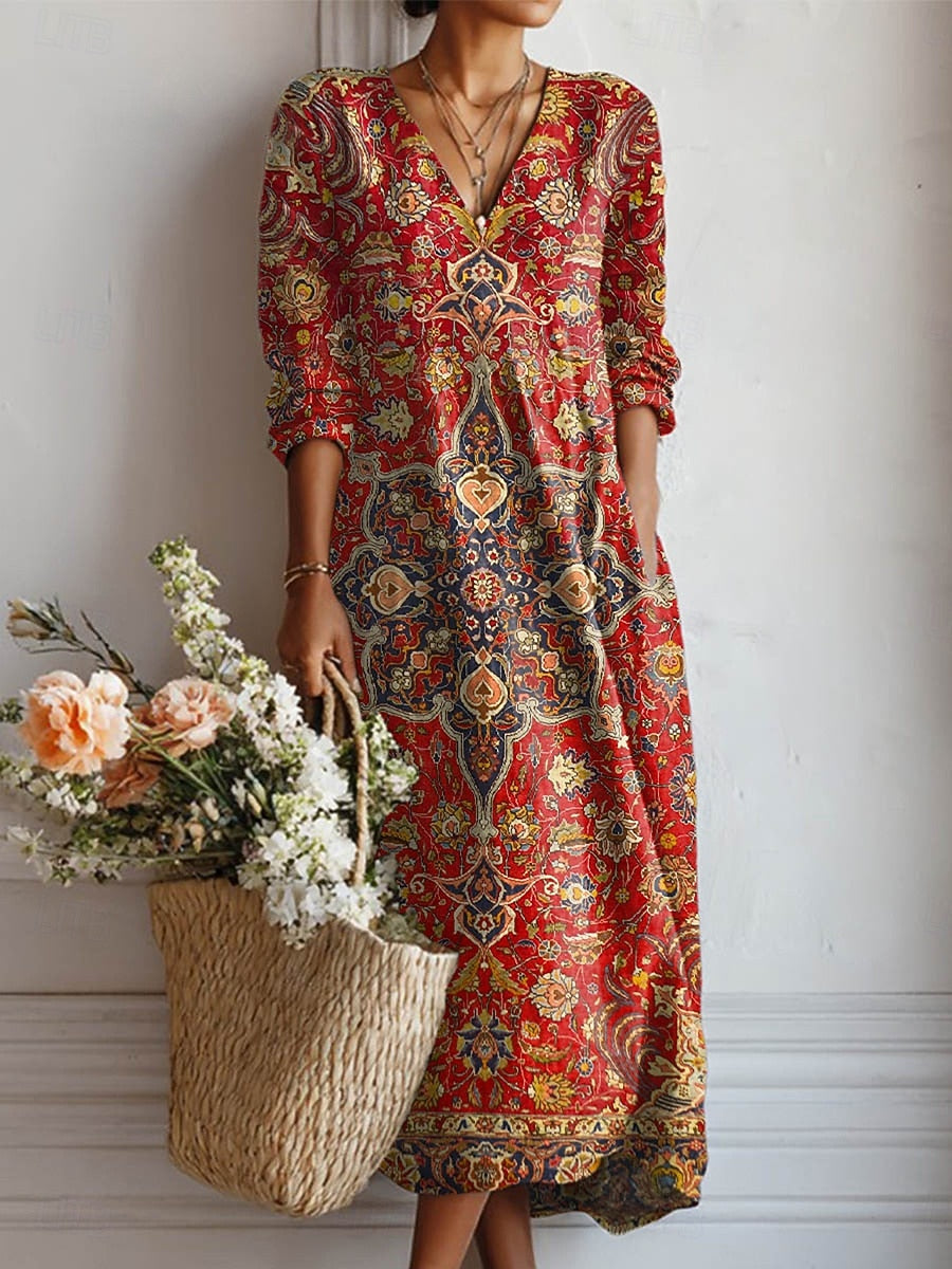 Rhea | Retro Everyday Comfort Dress