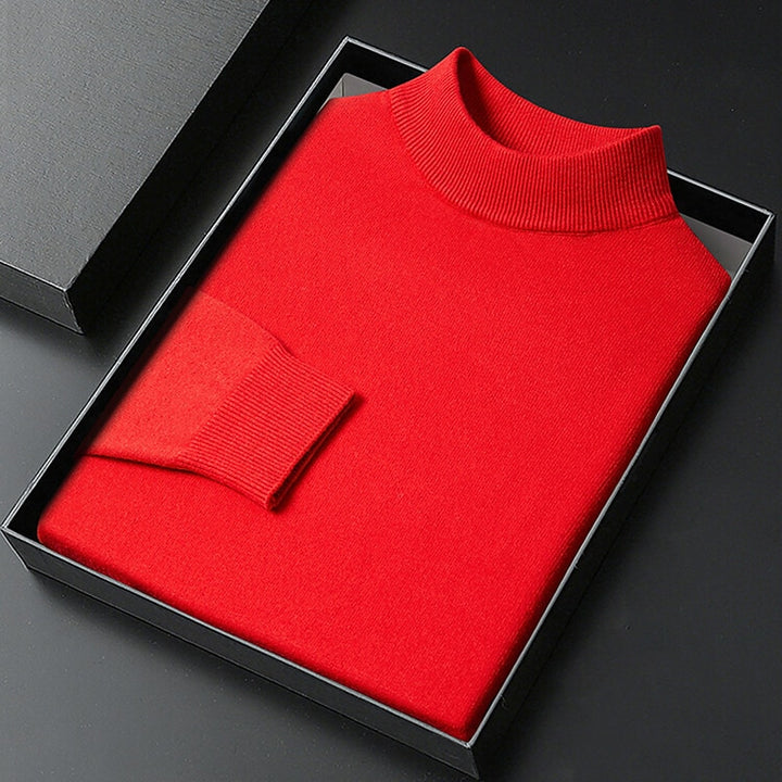 Maxwell | Refined Mock-Neck Sweater