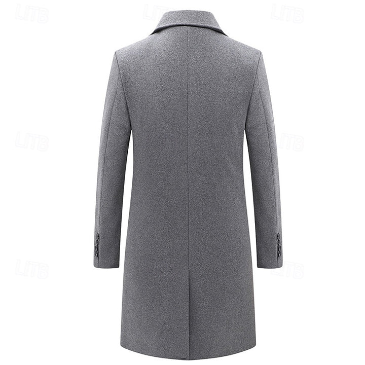 Bertram | Tailored Double-Breasted Overcoat