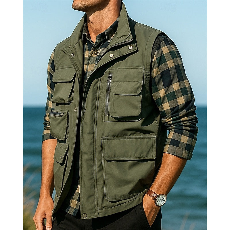Desmond | Multi-Pocket Utility Vest