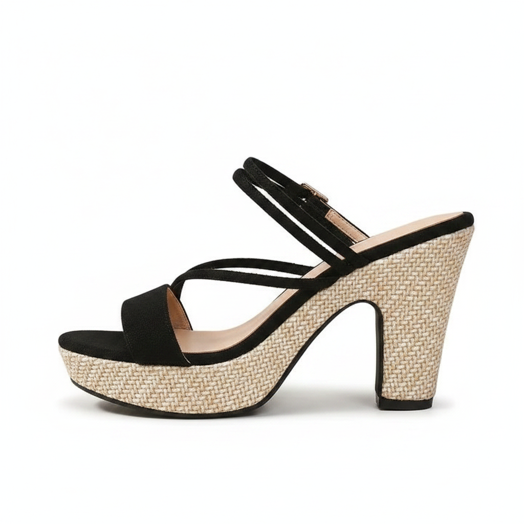 Lorienna | Strappy Stiletto Heeled Pumps
