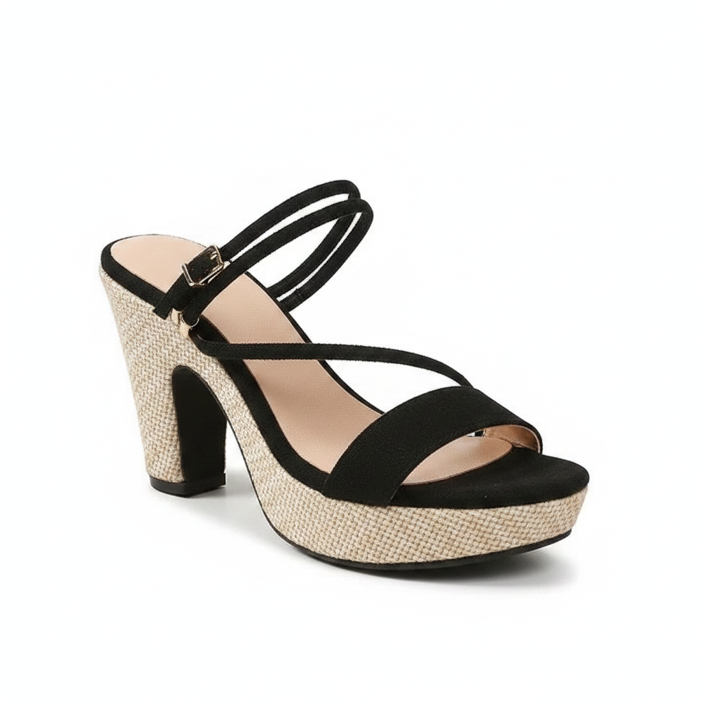 Lorienna | Strappy Stiletto Heeled Pumps