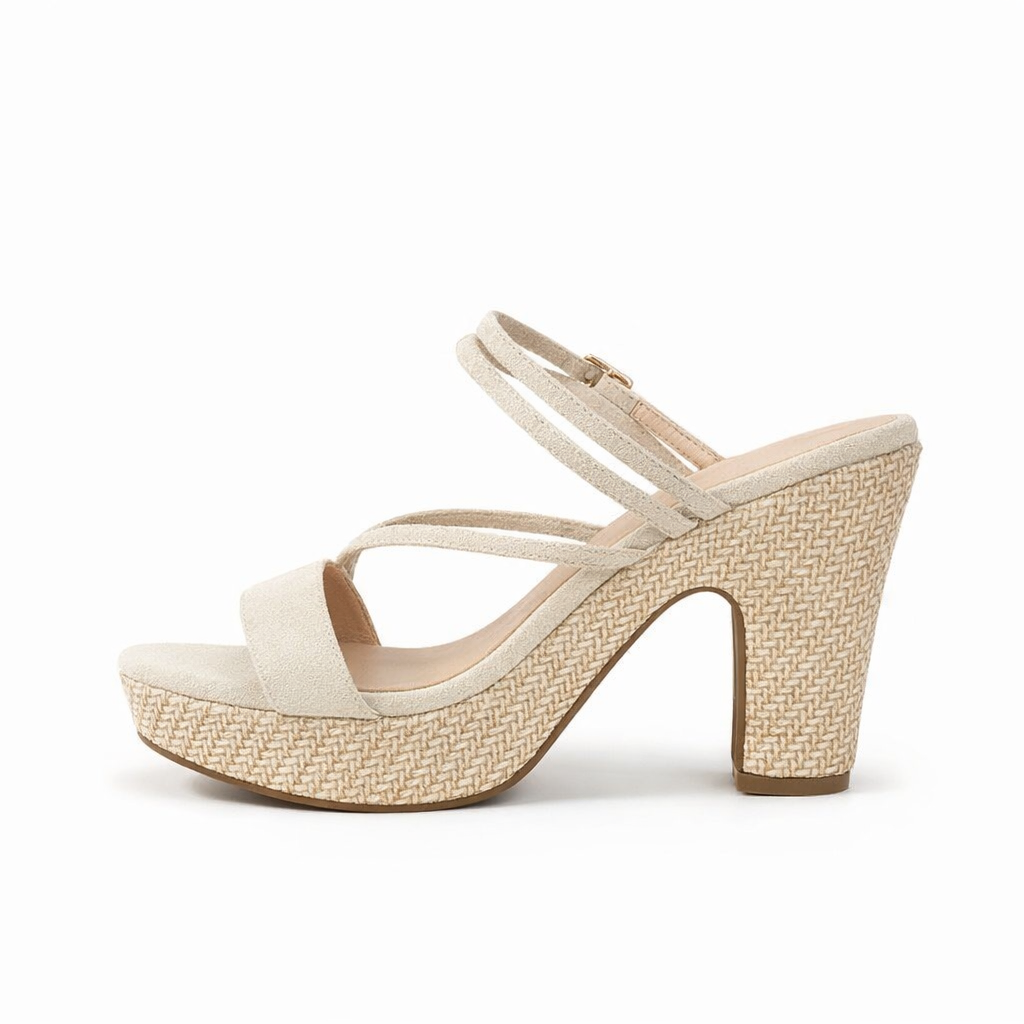 Lorienna | Strappy Stiletto Heeled Pumps