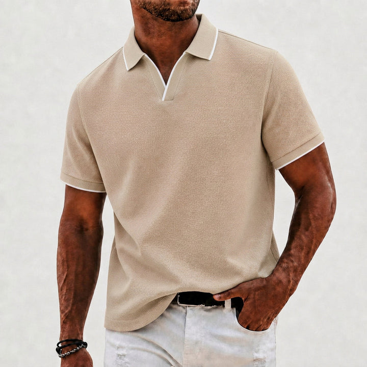 Zeke | Classic Collar Knit Polo