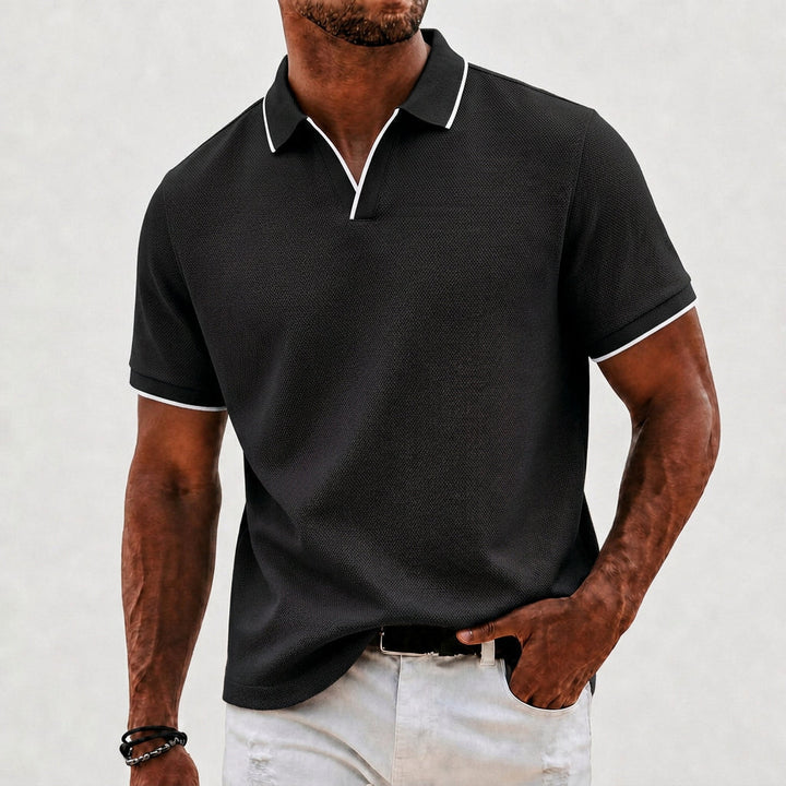 Zeke | Classic Collar Knit Polo